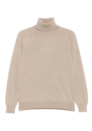 Malo turtleneck cashmere sweater - Neutrals