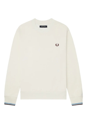 Fred Perry embroidered sweatshirt - Neutrals
