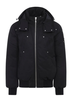 Moose Knuckles hooded down jacket - Black