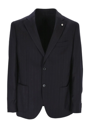 L.B.M. 1911 pinstripe blazer - Blue