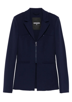 Patrizia Pepe zip-front jacket - Blue