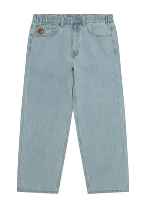 AAPE BY *A BATHING APE® logo-detail cotton jeans - Blue