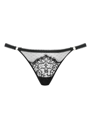 Maison Close Inspiration Divine thongs - Black