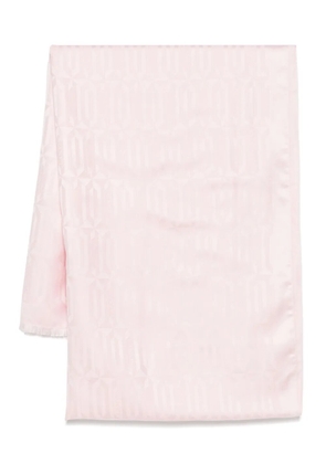 Lanvin jacquard scarf - Pink