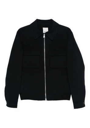Simkhai zip-up shirt jacket - Black