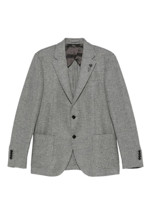 Lardini houndstooth blazer - Grey
