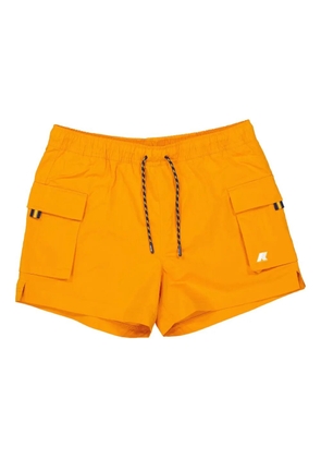 K-Way pocket-detail swim shorts - Orange