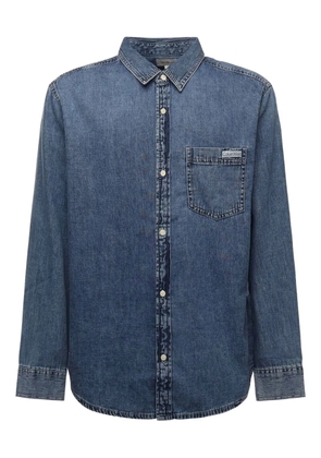 Calvin Klein buttoned long-sleeved shirt - Blue