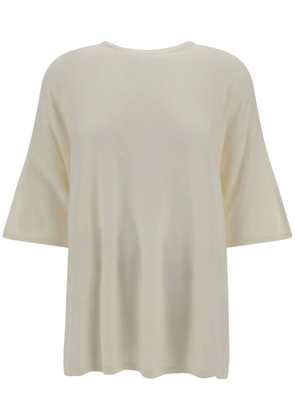 SA SU PHI Feather T-shirt - Neutrals