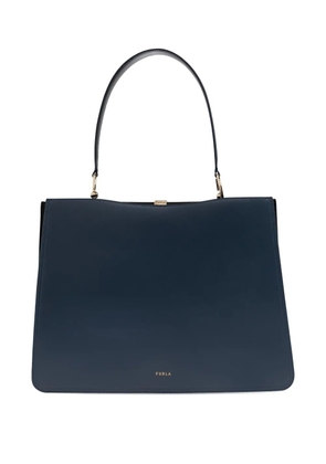 Furla large Agata top-handle tote bag - Blue