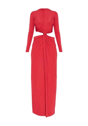 Cult Gaia Keri cut-out twisted maxi dress - Red