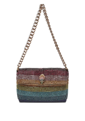 Kurt Geiger London crystal-embellished shoulder bag - Blue