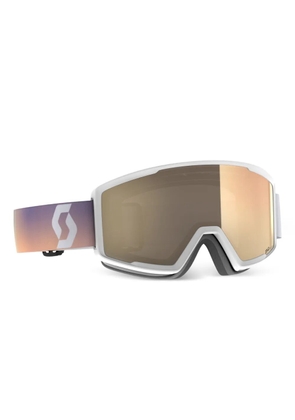 SCOTT logo-strap ski goggles - White