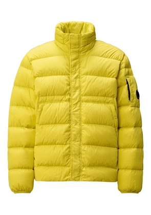 C.P. Company sleeve-detail quilted jacket - Yellow