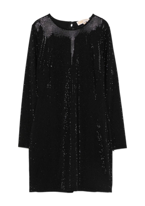 Michael Michael Kors sequin-embellished mini dress - Black