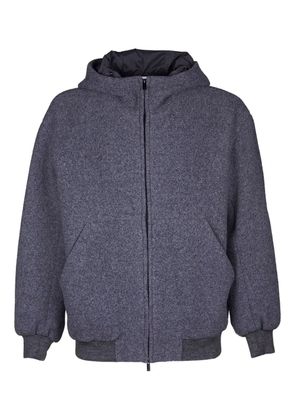 Hevo Japigia hooded zip-up jacket - Grey