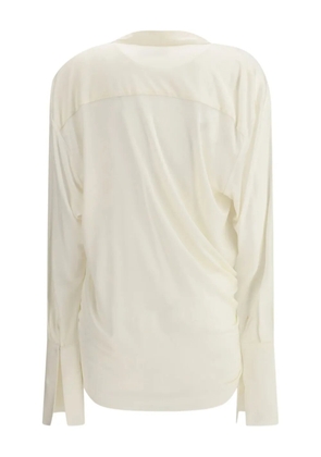 FRANCESCO MURANO draped top - Neutrals