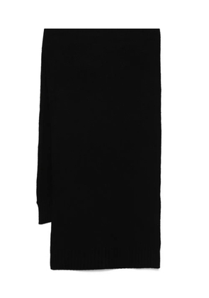 Jil Sander wool scarf - Black