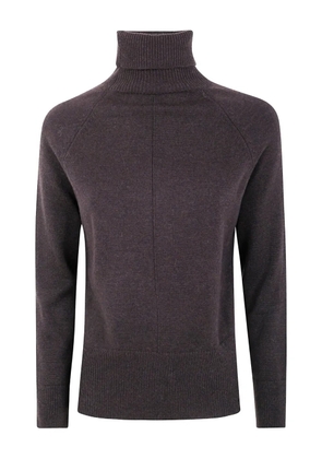 anne claire turtleneck wool sweater - Brown