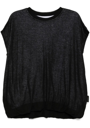 izzue crew-neck T-shirt - Black