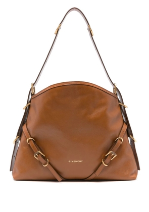 Givenchy medium Voyou leather shoulder bag - Brown