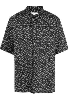 MARANT Labilio graphic-print cotton shirt - Black