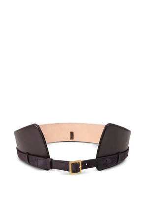 amato daniele buckle-fastening belt - Brown