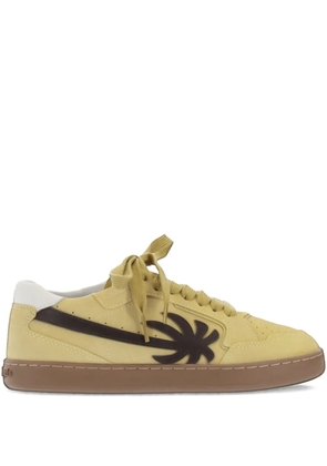 Palm Angels New Palm 1 suede sneakers - Yellow