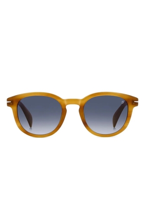 Eyewear by David Beckham round-frame sunglasses - Yellow