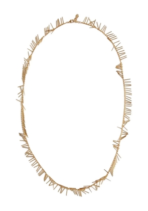Jil Sander teardrop-style brass necklace - Gold