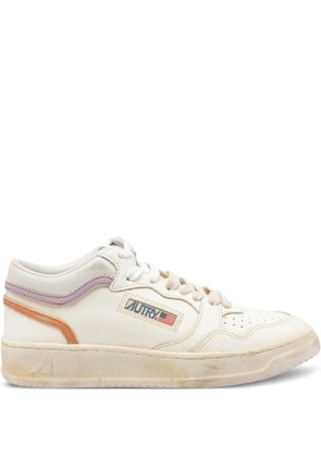 Autry Med-Way leather sneakers - White