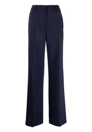 Off-White wide-leg virgin-wool-blend trousers - Blue