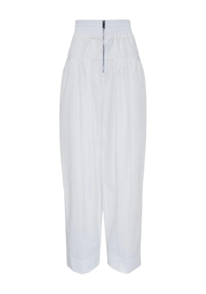 3.1 Phillip Lim elastic-waist drawstring trousers - White