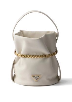 Prada mini Petit Sac Noir bucket bag - White