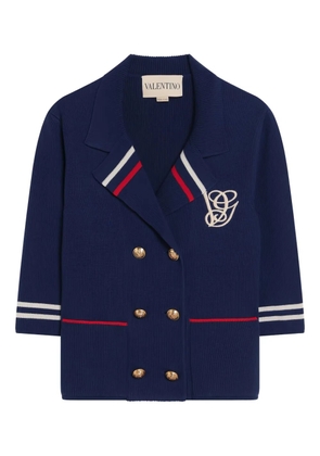 Valentino Garavani double-breasted jacket - Blue