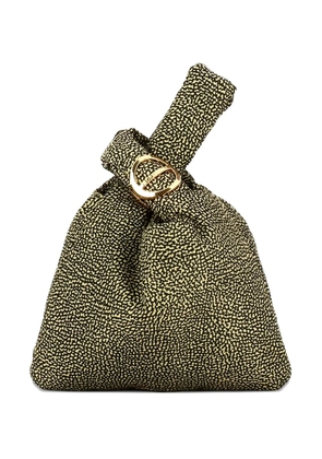 Borbonese mini Twinnie Op-print round-detail handbag - Neutrals