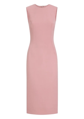 Dolce & Gabbana DNA wool crepe dress - Pink