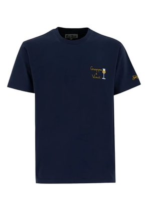 MC2 Saint Barth Arnott embroidered T-shirt - Blue