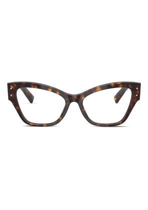 Dolce & Gabbana Eyewear tortoiseshell cat-eye glasses - Brown