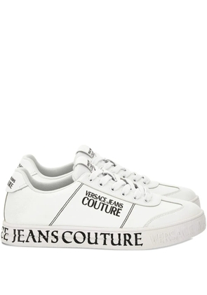 Versace Jeans Couture logo-detail trainers - White