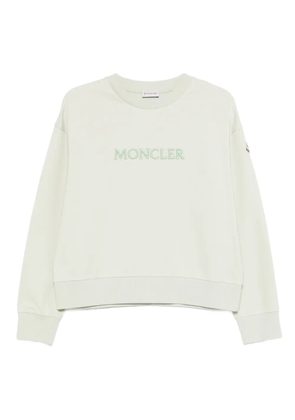 Moncler logo sweatshirt - Green