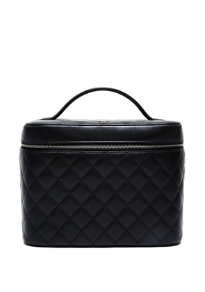 CHANEL Pre-Owned 2015-2016 quilted vanity tote bag - Black