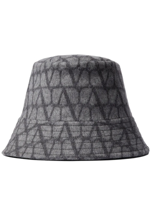 Valentino Garavani Toile Iconographe bucket hat - Grey