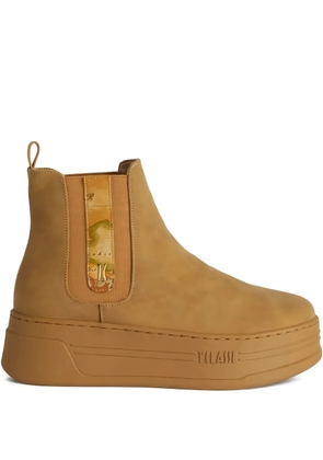 ALVIERO MARTINI 1° CLASSE platform boots - Brown