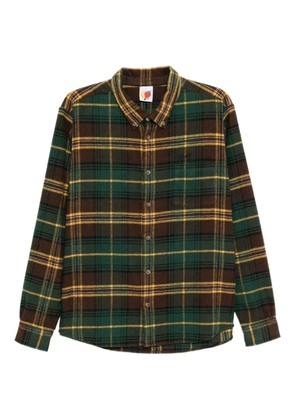 Sky High Farm flannel button down shirt - Green
