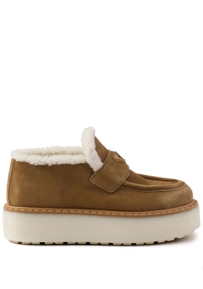 Prada Suede loafers - Brown