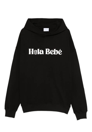 BLUE SKY INN text-print hoodie - Black