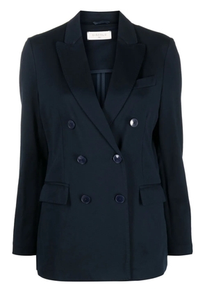 Circolo 1901 double-breasted button blazer - Blue