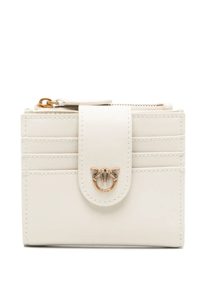 PINKO leather wallet - White