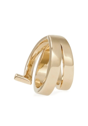 Ferragamo gancio triple-wrap ring - Gold